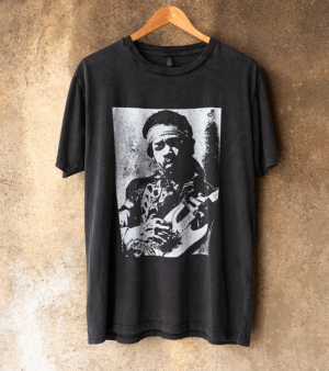 Jimi Hendrix Tee noir vintage