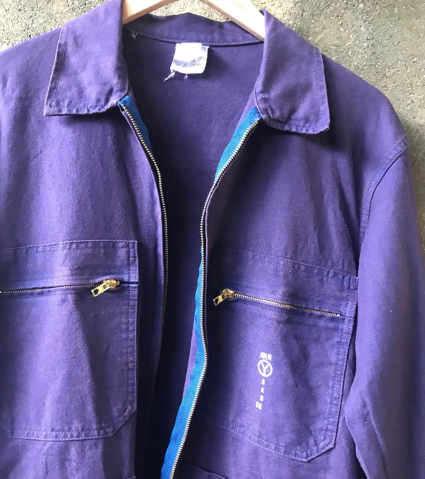 Blouson 46 reteint en violet Patti patch - Image 3