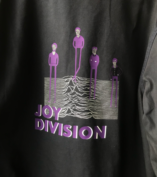 Veste Joy Division taille 54 reteinte en noir - Image 3