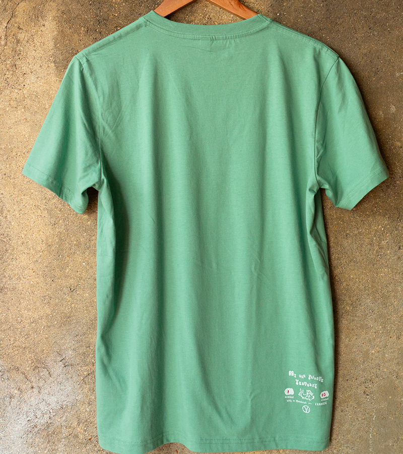 Champions Ali against frazier / Tshirt sauge – Image 3